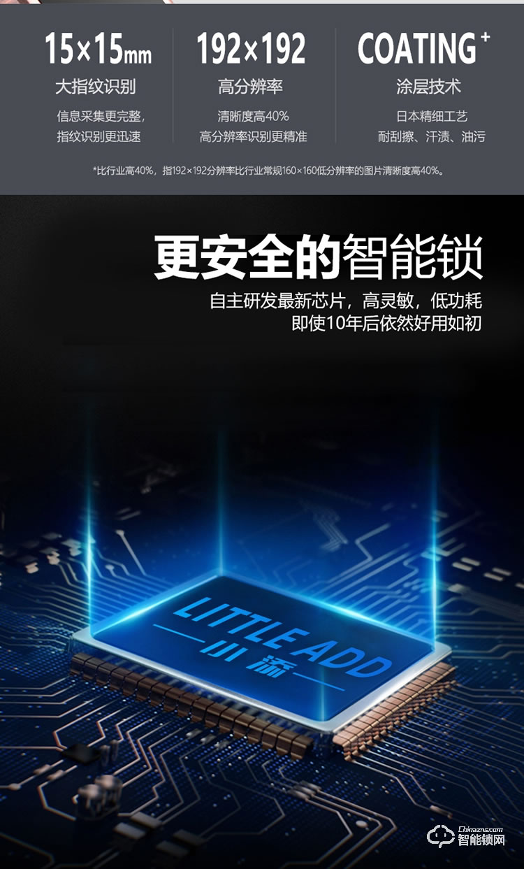 云樂寶智能鎖 H2全自動(dòng)滑蓋智能感應(yīng)指紋密碼鎖