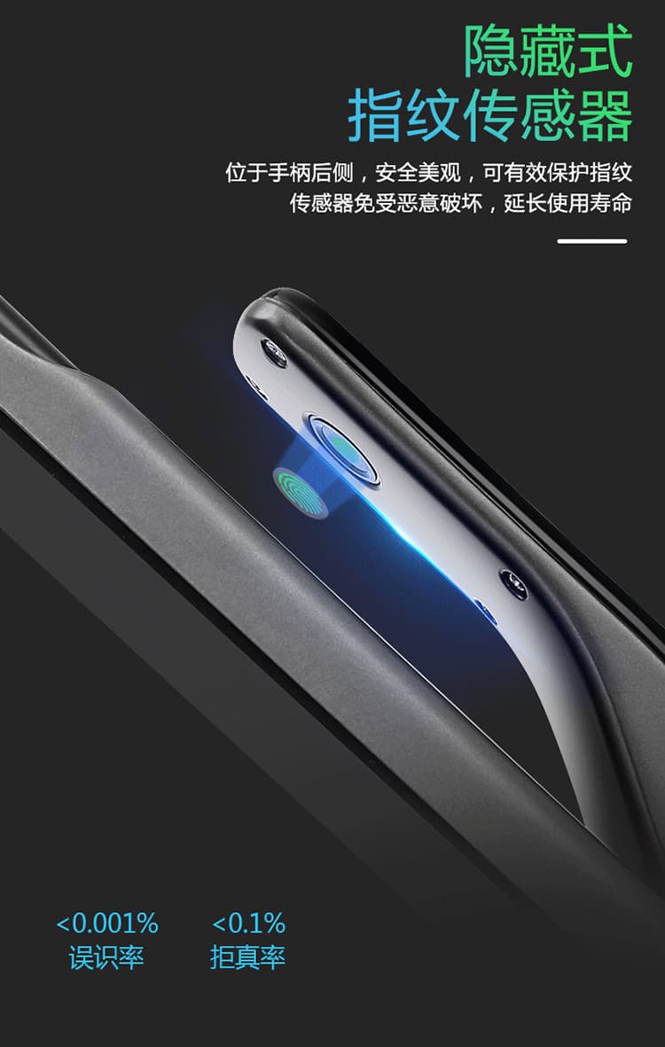 云樂寶智能鎖 Q1家用防盜門密碼磁卡感應鎖