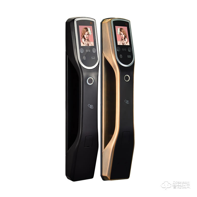 凱莉龍智能鎖 LG520人臉識別密碼指紋鎖