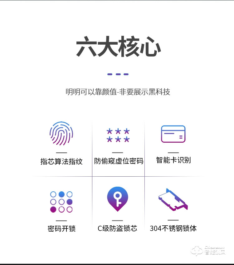 菲花奧智能鎖 家用防盜門鎖電子密碼鎖