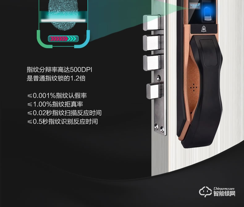 匠星智能鎖 JF1自動滑蓋家用大門密碼鎖