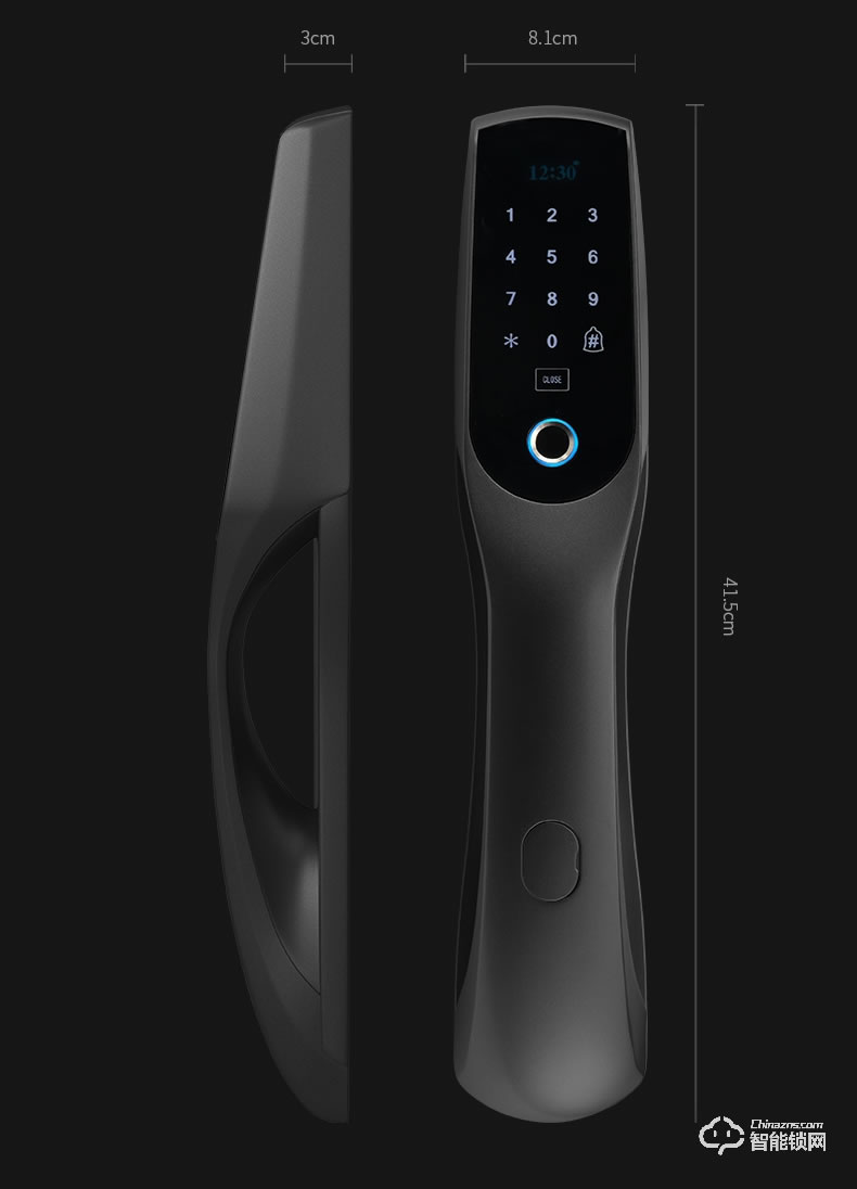 紐冠智能鎖 HH907家用防盜門全自動(dòng)密碼鎖