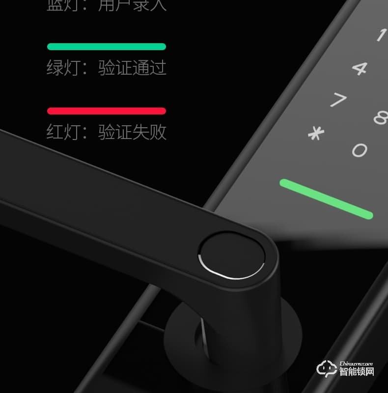 云訊智能鎖 M1H家用防盜門智能鎖電子密碼鎖