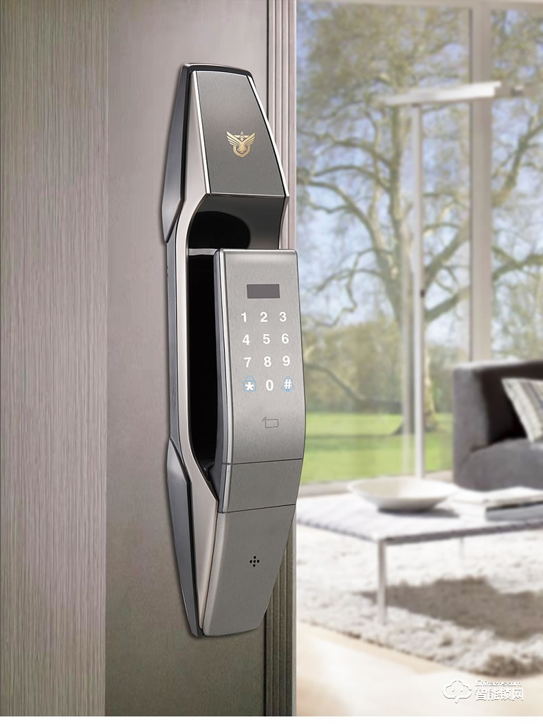 天時(shí)美智能鎖 T8全自動(dòng)家用防盜門(mén)指紋密碼鎖