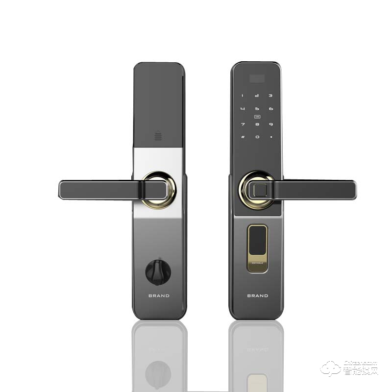 歐品智能鎖 時(shí)尚直板豪華智能指紋密碼鎖