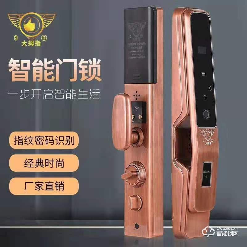大拇指智能鎖 振興6號家用全自動智能門鎖
