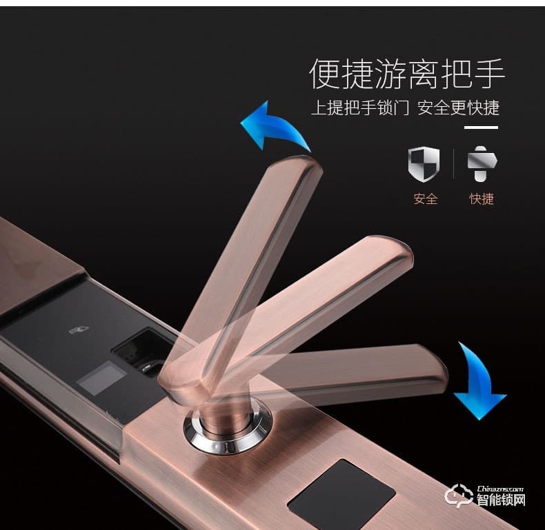 比利熊智能鎖 D1-1防盜門滑蓋智能密碼鎖