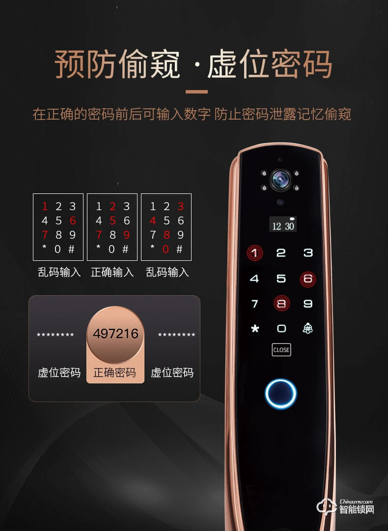 司浦特智能鎖 防盜門遠程APP公寓鎖