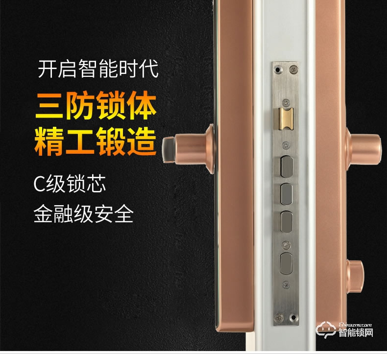 司浦特智能鎖 家用防盜門指紋鎖智能鎖