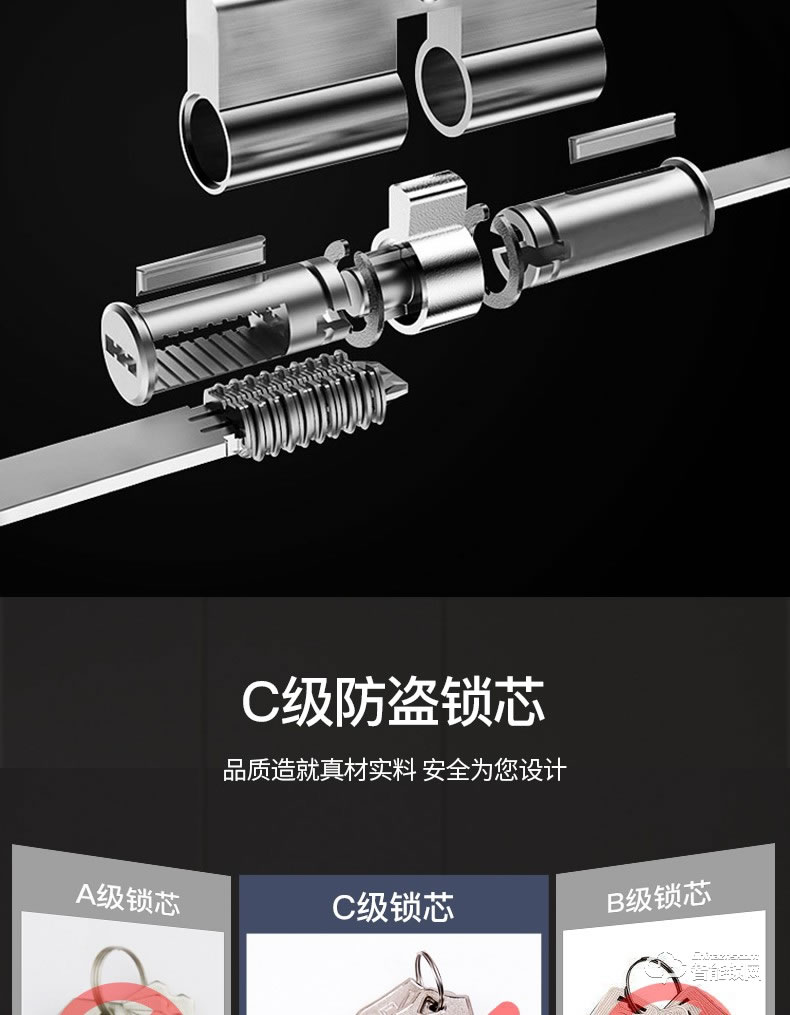 森太智能鎖 ST19防盜大門鎖APP民宿鎖