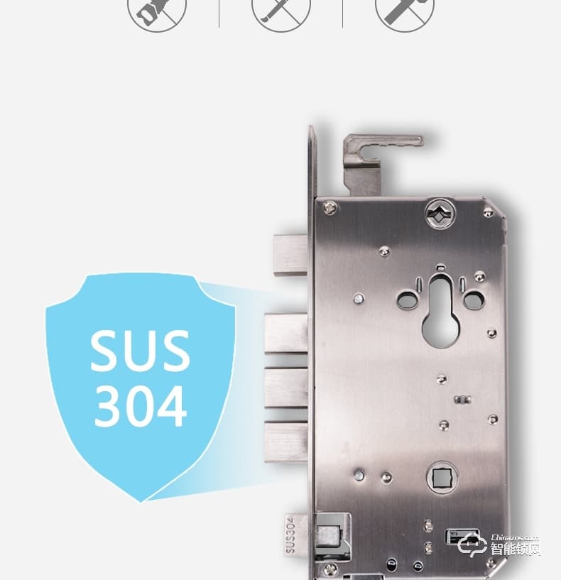 歐西姆智能鎖 M1880F家用防盜門鎖刷卡密碼鎖