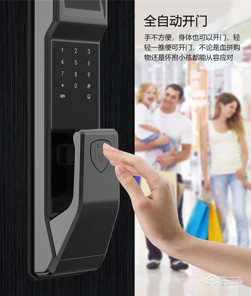 凱奇普智能鎖 E1701全自動虹膜識別智能鎖