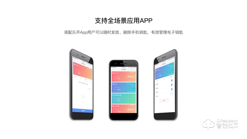 樂開智能鎖 S18室內家用玻璃臥室房門鎖