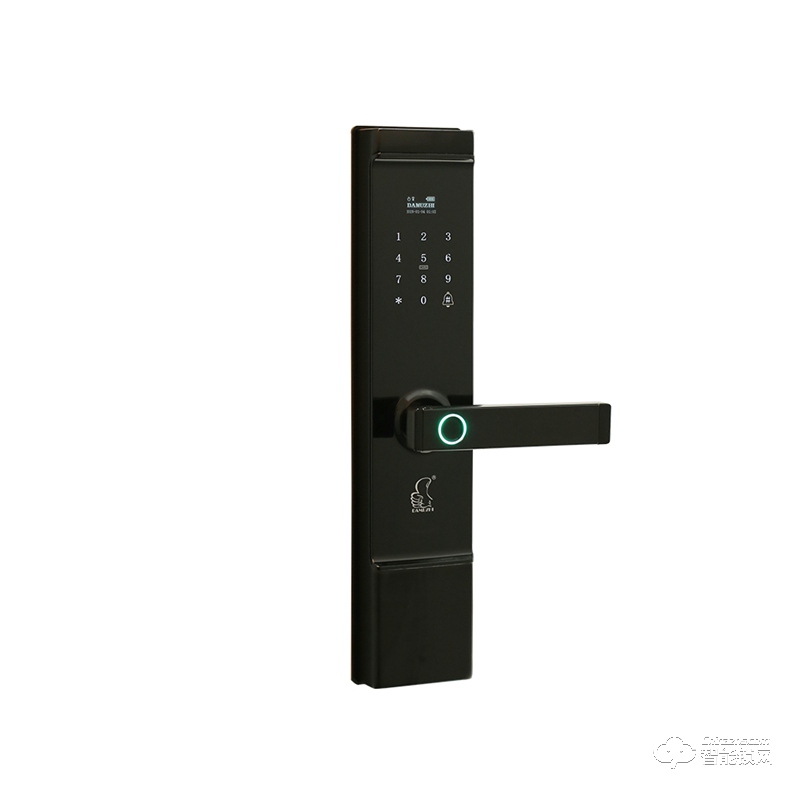 大拇指指紋鎖 家用防盜門電子門鎖正門鎖