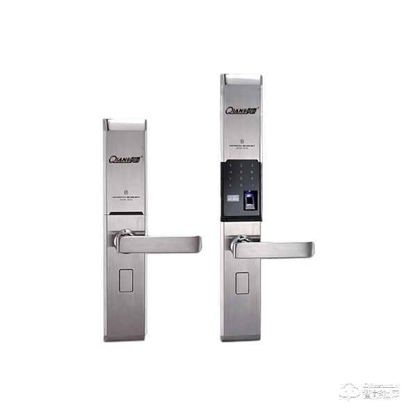 乾道智能鎖 Q720家用防盜門滑蓋式電子指紋鎖