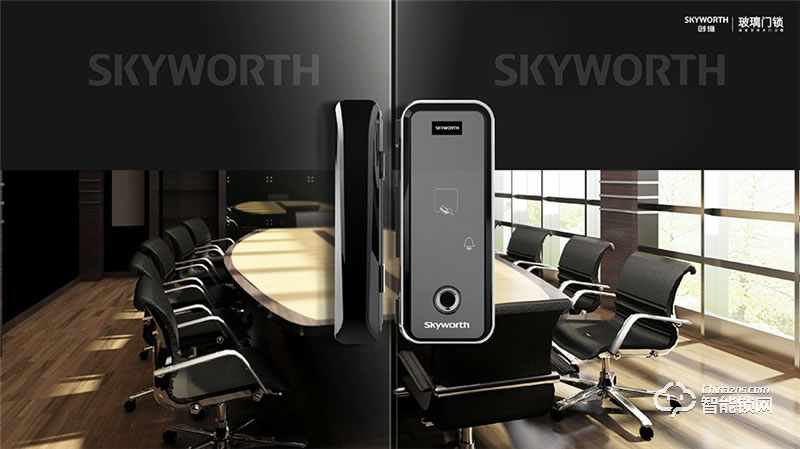 創(chuàng)維智能鎖 G4辦公室玻璃門鎖密碼鎖