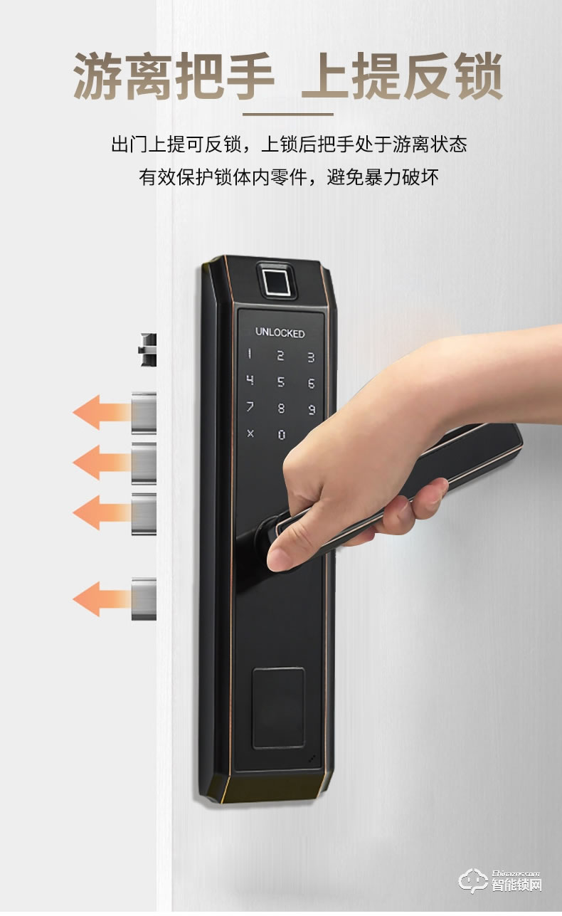 科羅格智能鎖 MG-501家用室內木門智能鎖