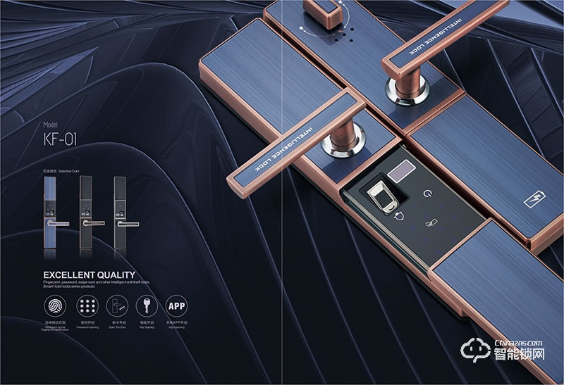 博樂圖智能鎖 KF-01博樂圖半自動(dòng)智能指紋鎖