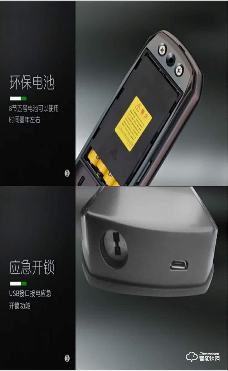 派瑞智能鎖 P6家用防盜門智能鎖電子密碼鎖