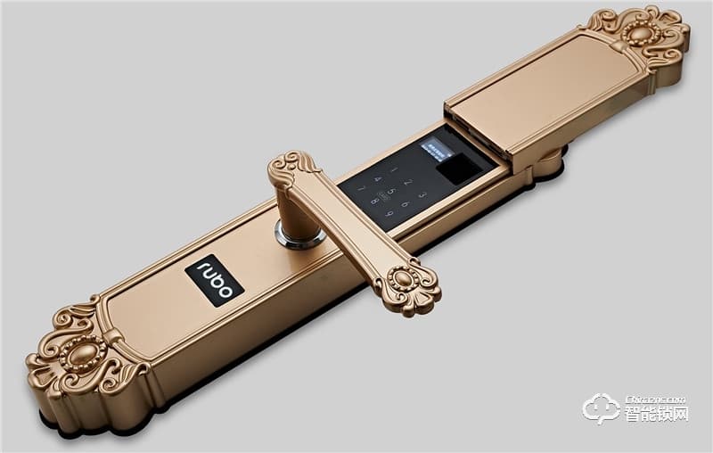 鹿博智能鎖 R9011自動豪華別墅指紋鎖