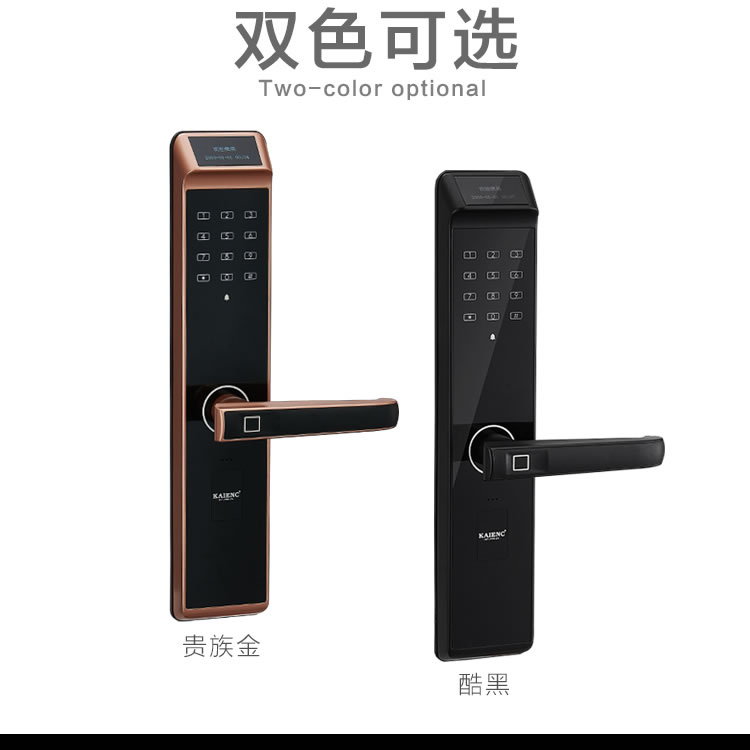 凱恩斯智能鎖 S6家居智能門防盜電子智能指紋鎖