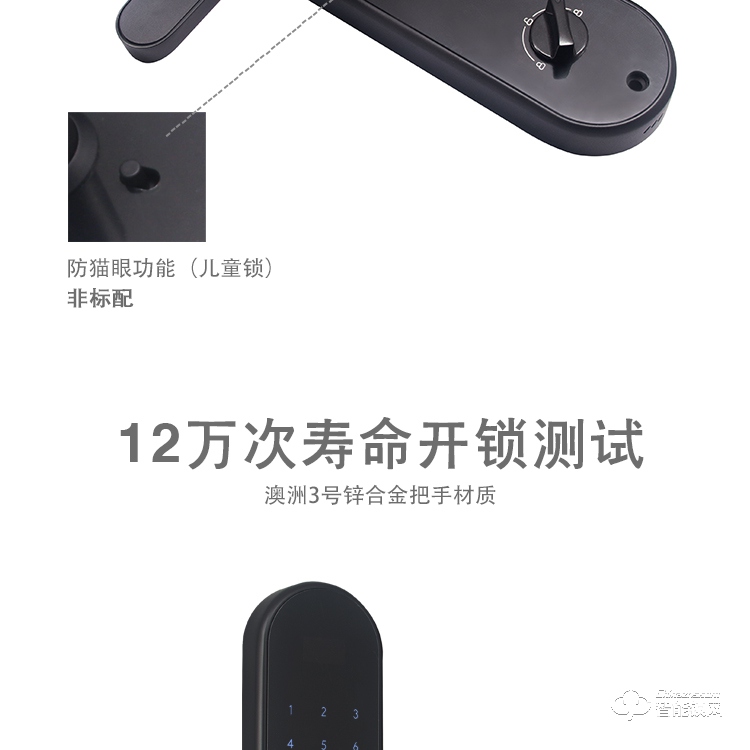 凱恩斯智能鎖 防盜密碼鎖刷卡鎖批發(fā)