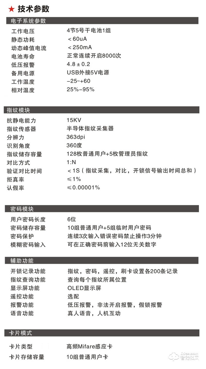 無敵虎智能鎖 WDH-8839家用防盜門智能鎖電子密碼鎖