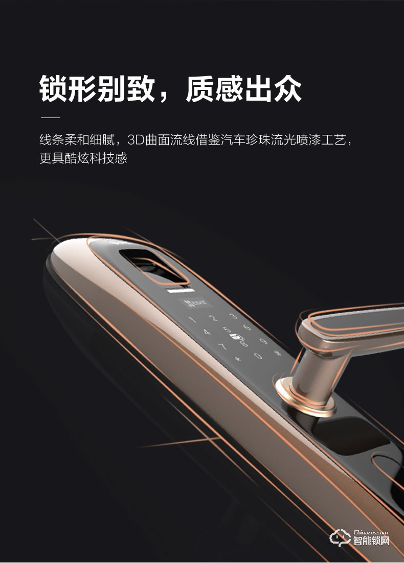 螢石智能鎖 DL21S家用互聯網防盜門電子鎖