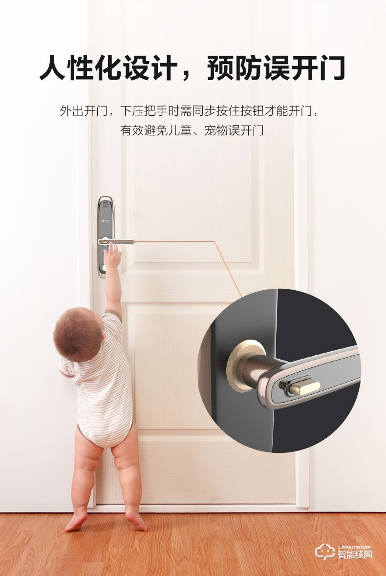 螢石智能鎖 DL21S家用互聯網防盜門電子鎖