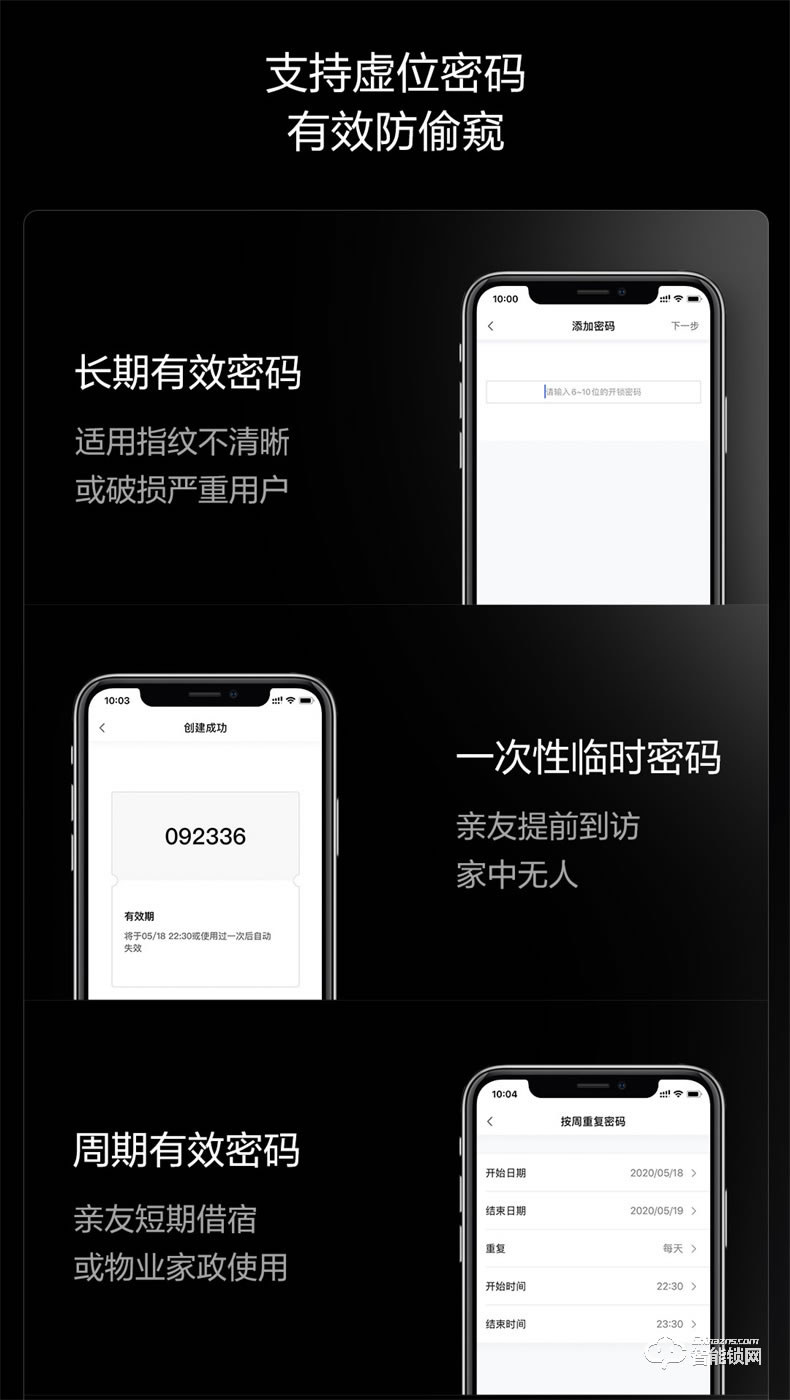 綠米智能鎖 P100家用防盜智能攝像頭門(mén)鎖