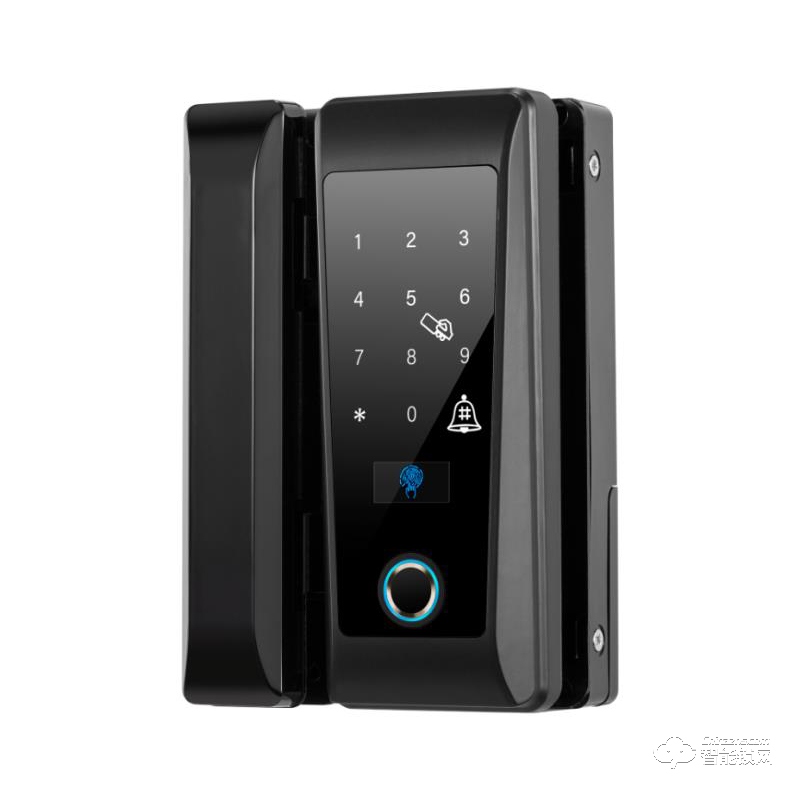 索立得智能鎖 SLD9301-HS免開孔免布線玻璃門鎖