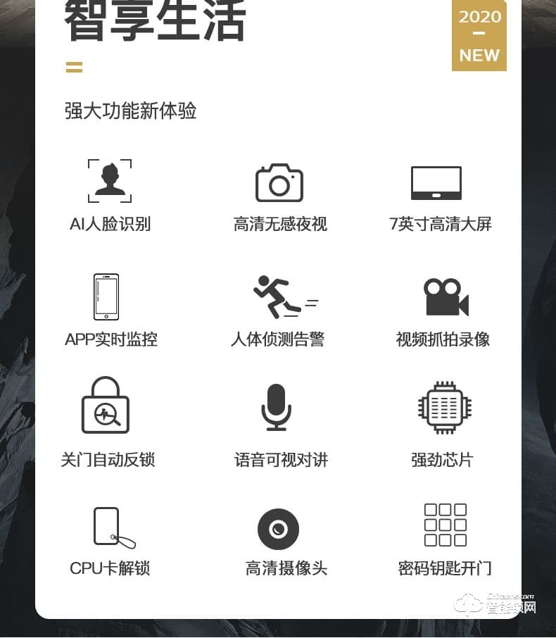 王力智能門 CL37甲級安全進戶門智能家用防盜門