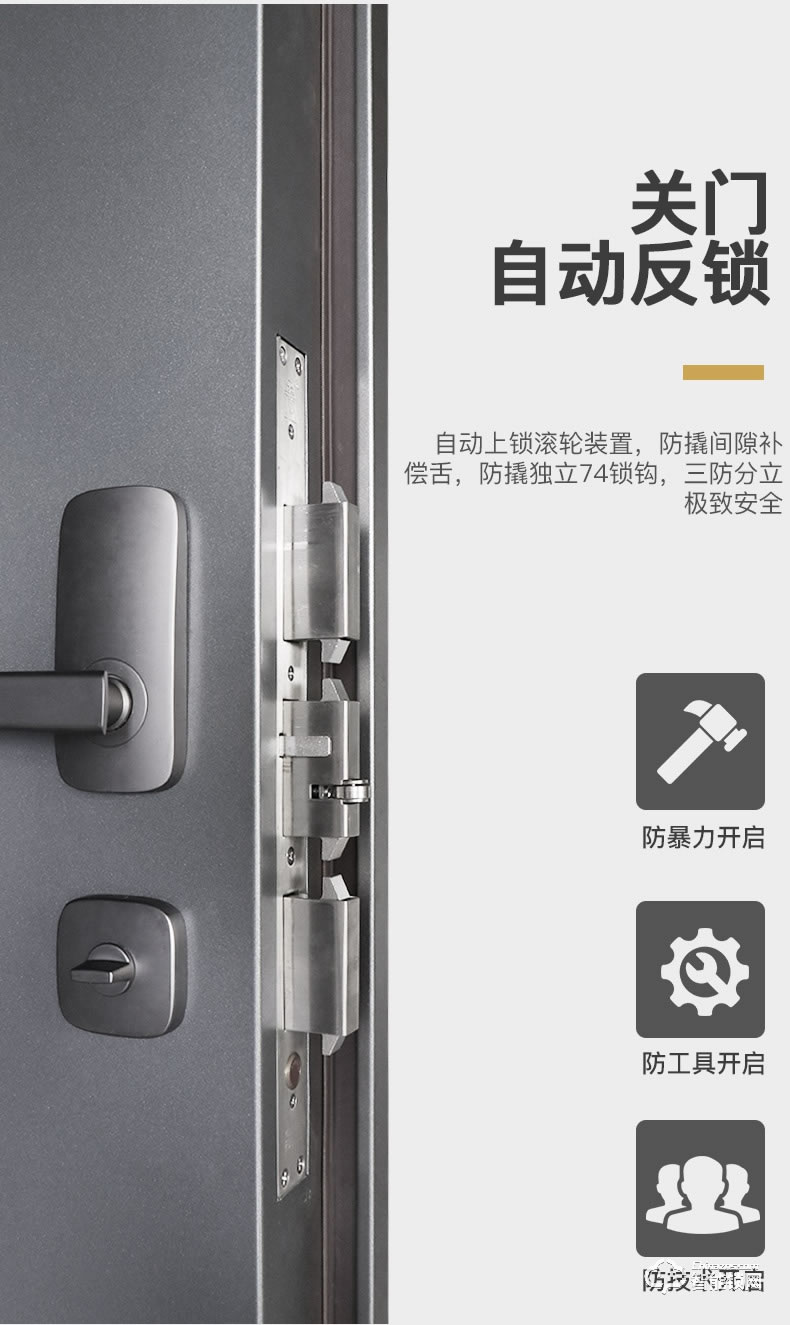 王力智能門 CL37甲級安全進戶門智能家用防盜門