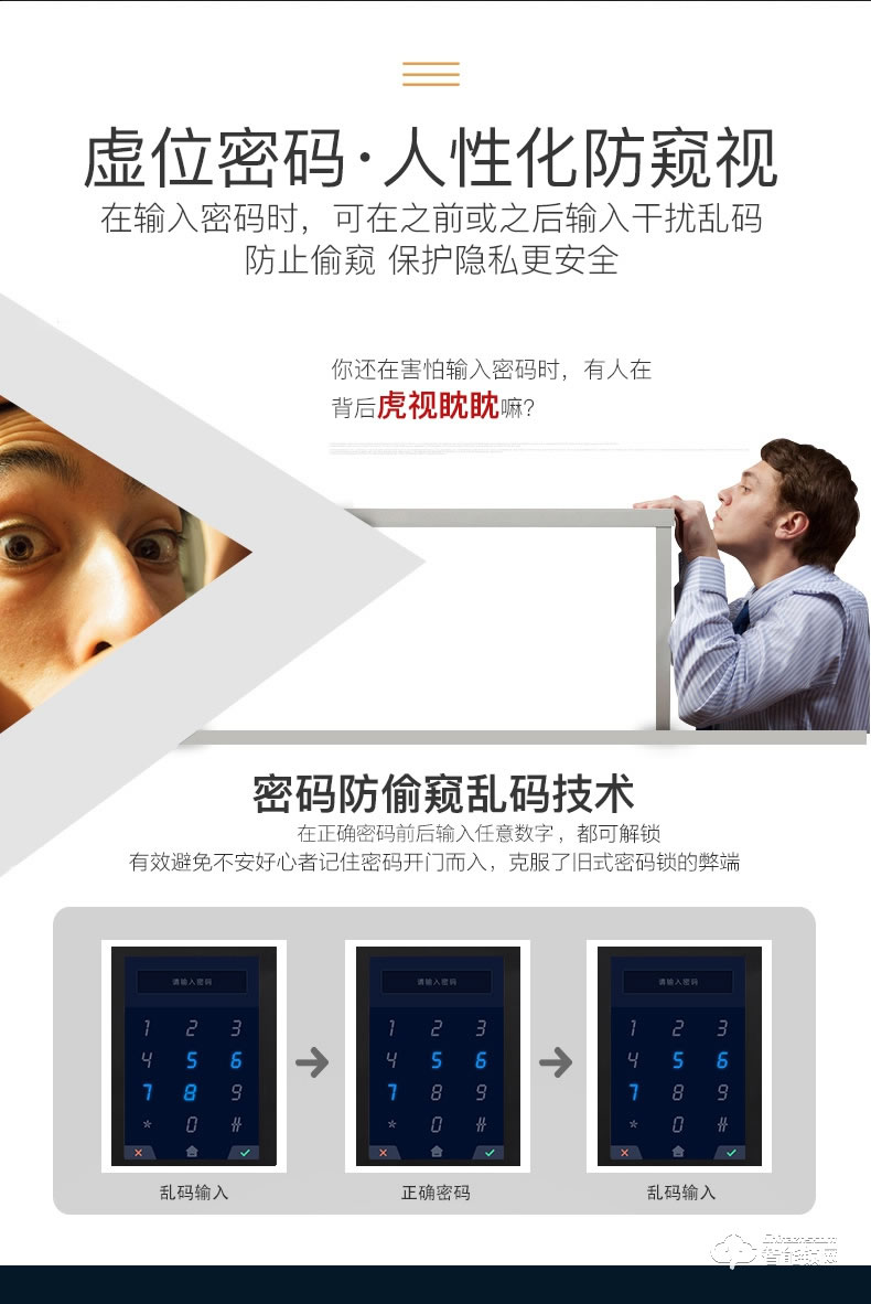 弘博匯智能鎖 H1全自動指紋鎖家用防盜門鎖