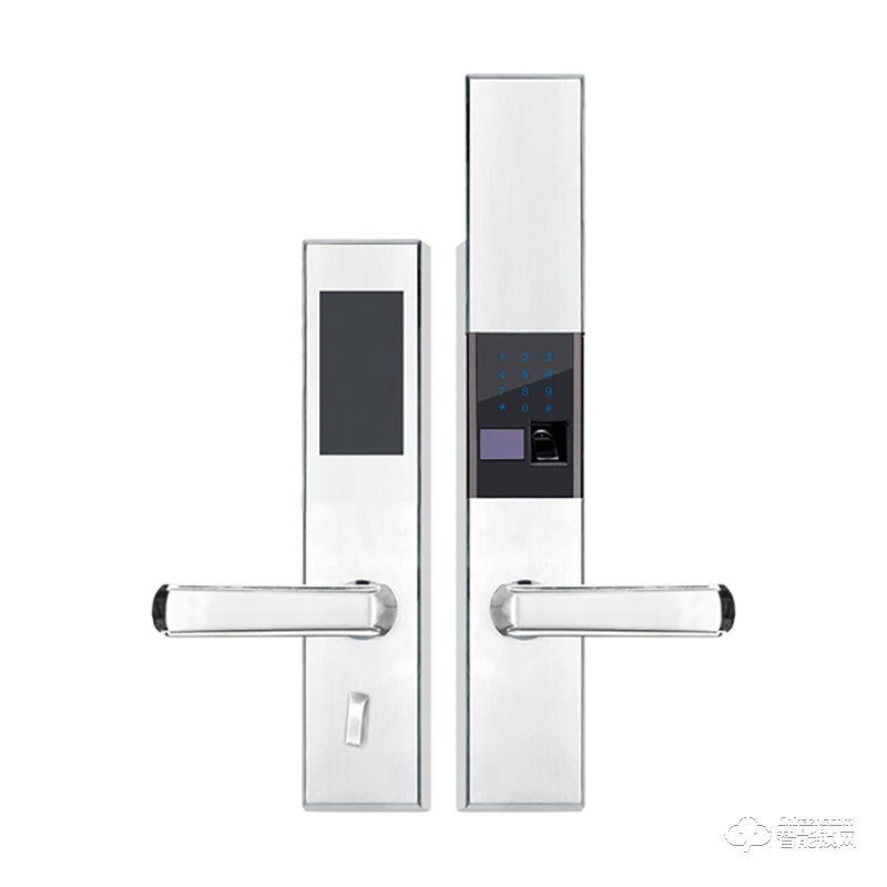 攀宇智能鎖 PY6005不銹鋼鋅合金指紋密碼鎖