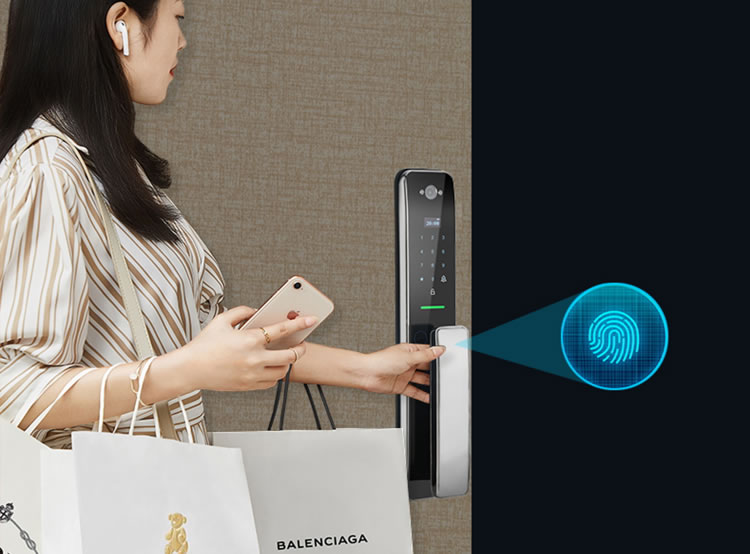 芯億迪智能鎖 全自動人臉識別智能鎖