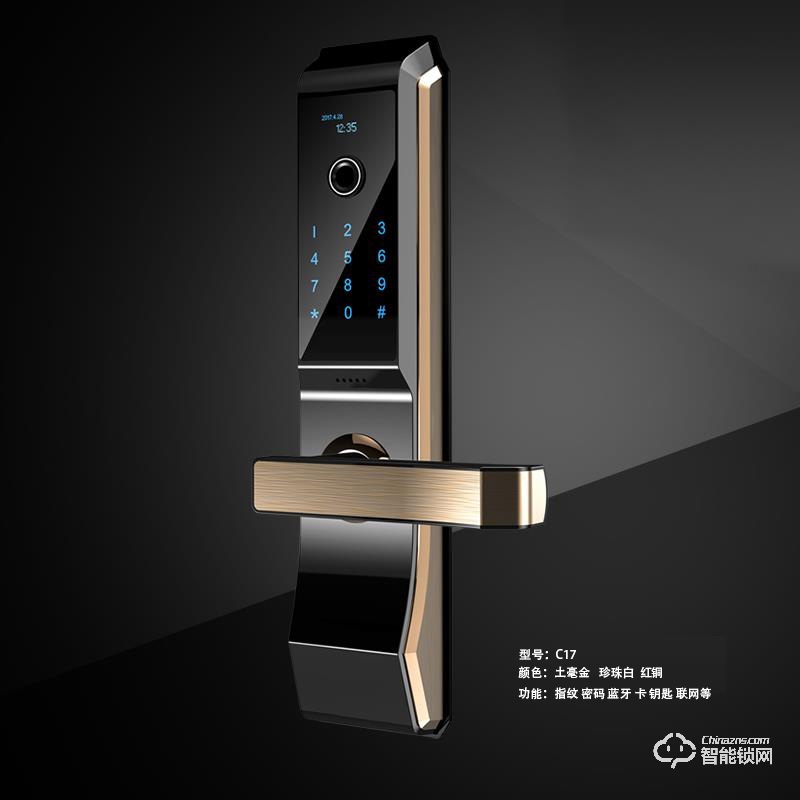 億宸智能鎖 C17家用防盜門智能聯網鎖