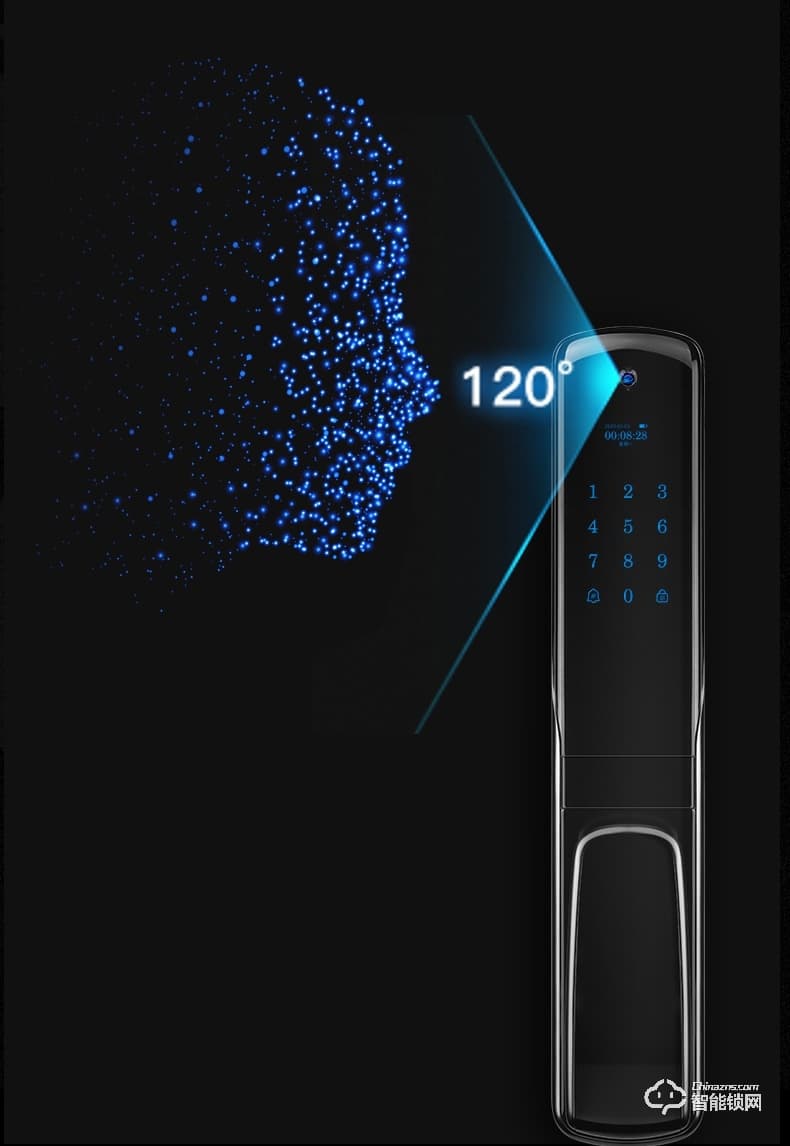 盾當家智能鎖 F9家用全自動智能門鎖密碼鎖
