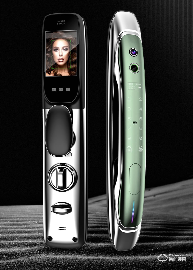 盾當家智能鎖 P10家用可視智能門鎖密碼鎖