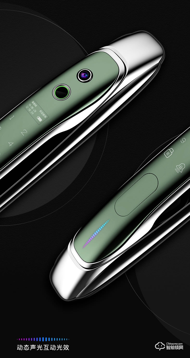 盾當家智能鎖 P10家用可視智能門鎖密碼鎖