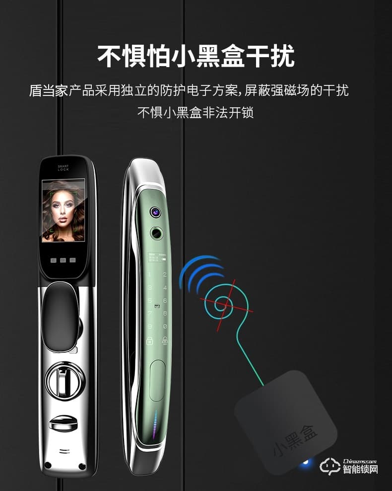 盾當家智能鎖 P10家用可視智能門鎖密碼鎖