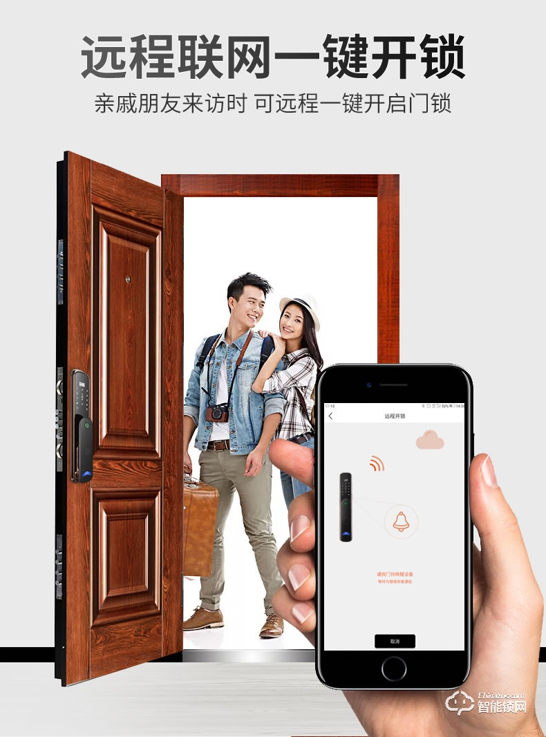 高雅居智能門 甲級安全門防盜門