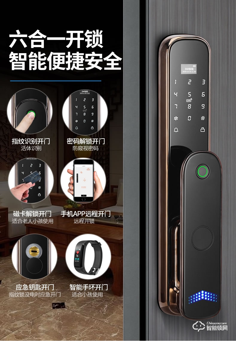 高雅居智能門 甲級防盜門子母門