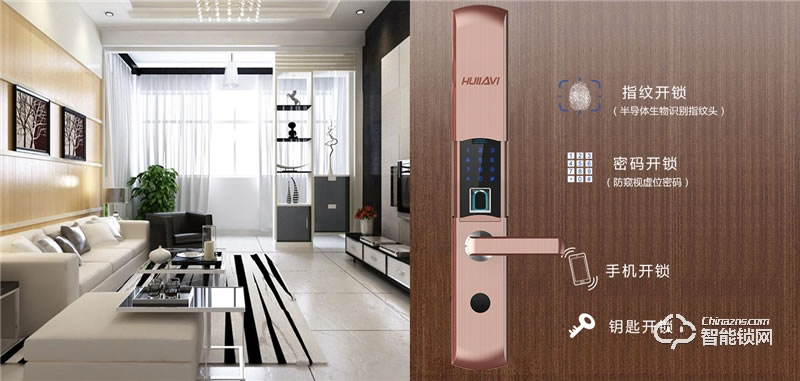 蘭蒂斯智能鎖 X2家用防盜門智能鎖