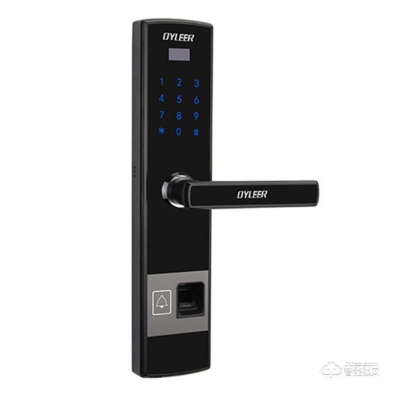 歐儷智能鎖 ZD80直板家用智能指紋門鎖