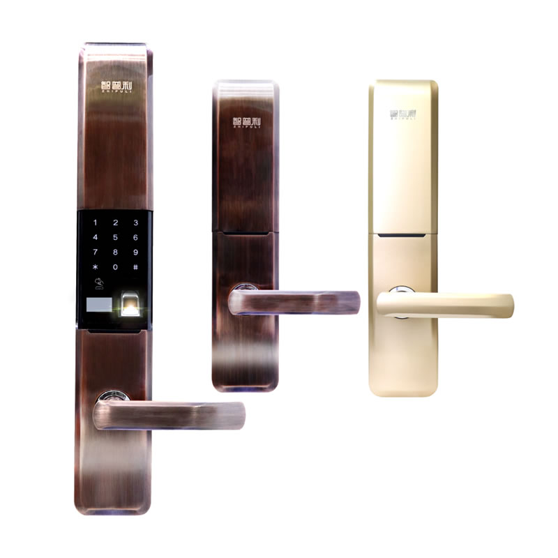 智普利智能鎖 H3全自動滑蓋智能指紋鎖