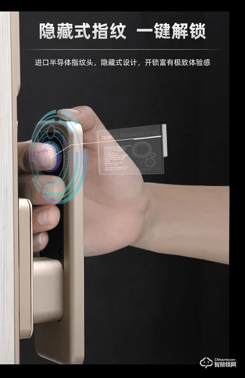 樂肯智能鎖 6638B全自動可視貓眼智能鎖