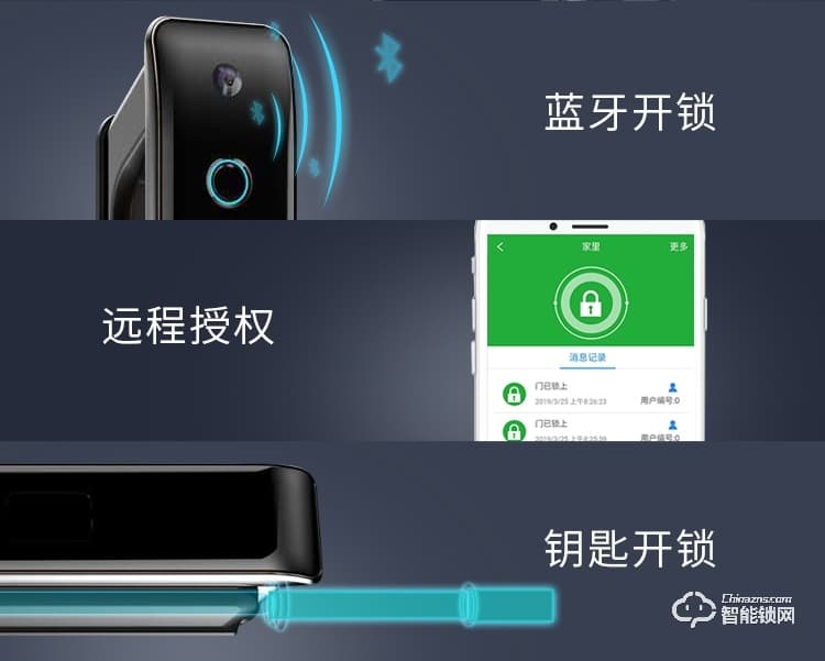 慧嘉智能鎖 HJ-M8全自動(dòng)遠(yuǎn)程控制電子感應(yīng)門鎖