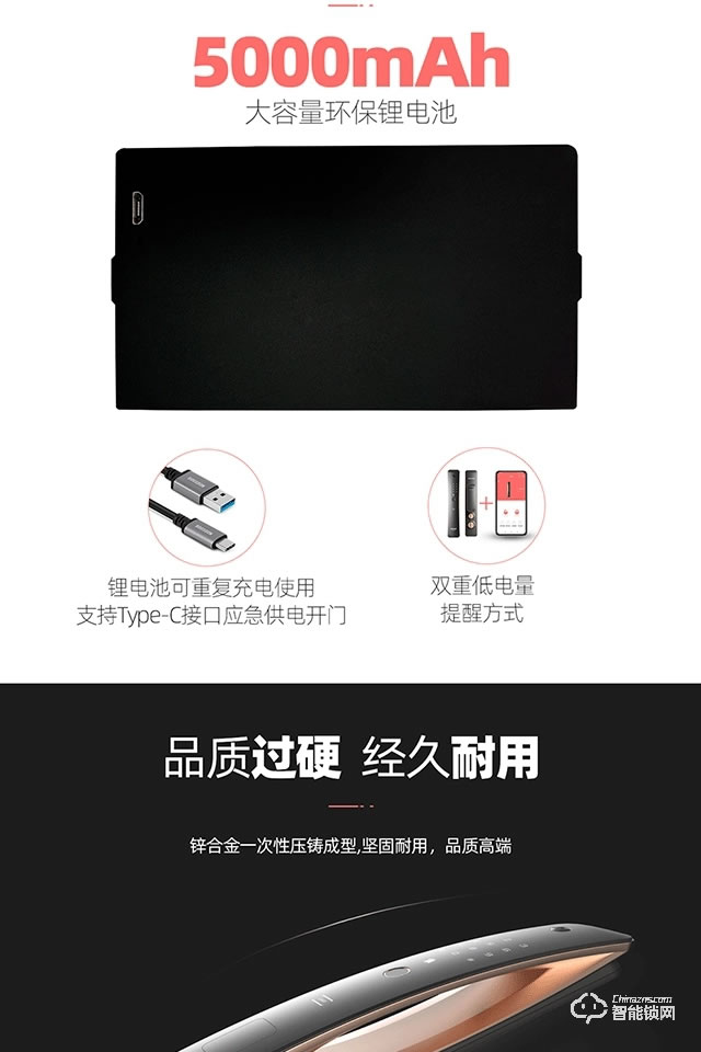 保仕盾智能鎖 Q1pro全自動帶監控攝像可視門鈴智能鎖