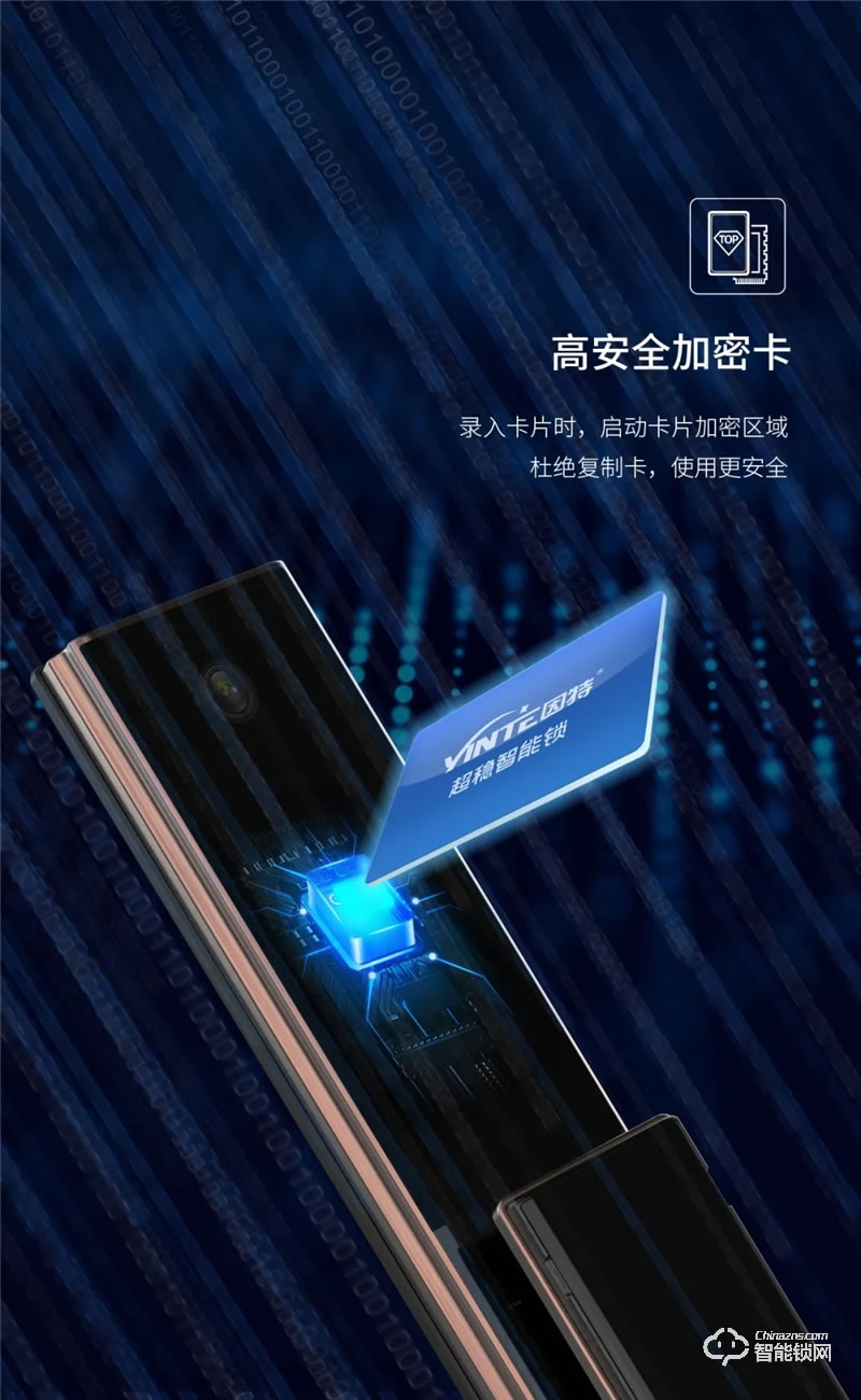 因特智能鎖 V55-S全自動(dòng)智能貓眼智能鎖
